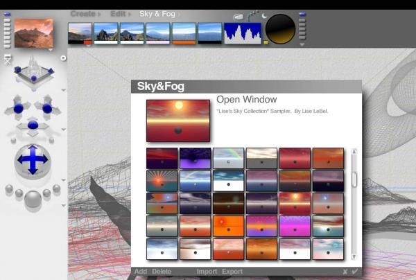Creation of Coastal View: Step 2